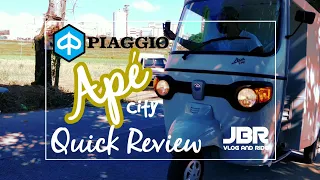 Piaggio Apé City Quick Impression | Review