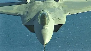 F-22 Rotary Vulcan Cannon Tests | Stock Footage