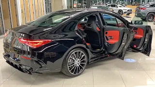 2021 Mercedes-AMG CLA 35 Coupe Exterior Interior Visual Review 4K