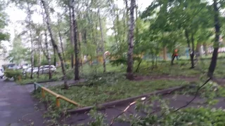 Последствия урагана в москве 29.05.2017