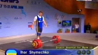 Frank Rothwell's Olympic Weightlifting History 2008 Superheavies Snatch, Part 1.wmv