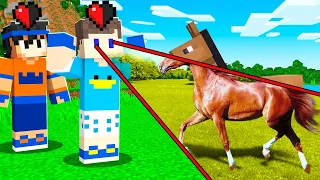 A CADA DANO O MINECRAFT FICA MAIS REALISTA... (FAMÍLIA ARQUEIRA)