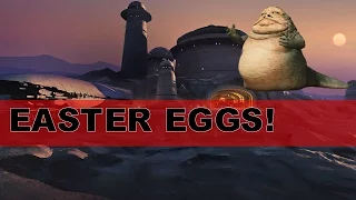 STAR WAR Battlefront - Outer Rim All Easter Eggs!