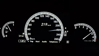 2010 Mercedes-Benz CL500 Acceleration 0-250 km/h