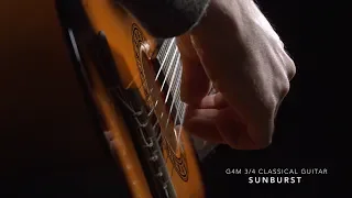 3/4 Classical Guitar, Sunburst, by Gear4music | Gear4music demo