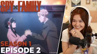 yor = A QUEEN | SPY x FAMILY Episode 2 Reaction