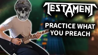 Testament - Practice What You Preach (Rocksmith CDLC) Guitar Cover