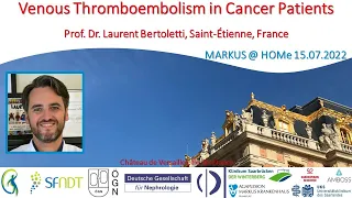 Venous Thromboembolism in Cancer Patients - Prof. Laurent Bertoletti (Saint-Étienne, France)