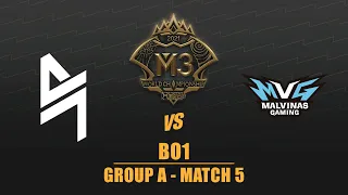 BLCK vs MVG (BO1) Group A Match 5 | M3 Group Stage Day 1 | MLBB M3 World Championship 2021