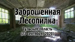 Заброшенная лесопилка. Тульская область (2020).