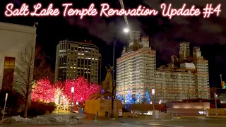 Salt Lake Temple Renovation Update #4 Holiday Special!