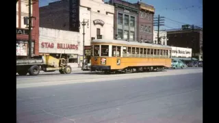 Vintage downtown WINNIPEG, Manitoba color photos