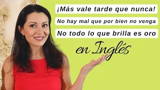 Aprende Expresiones y Dichos Comunes en Inglés con Pronunciación Lenta