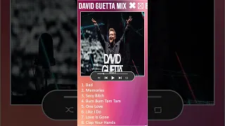 David Guetta Mix ✖️ Best of Remix, Mashup and Songs..... ✖️ ｜ #VM #8 #shorts