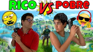 RICO VS POBRE FORTNITE | PEDRO MAIA