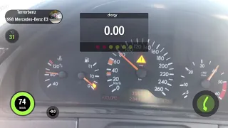 Terrorbenz W210 om606 100-200 km/h