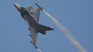 AeroIndia 2017 Swedish Air Force JAS-39C Gripen