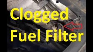 Symptoms of a Clogged Fuel Filter and Why it Clogs Up