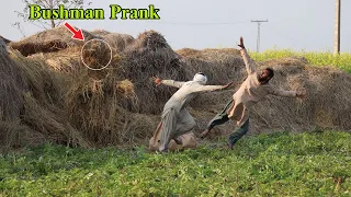 BEST OF 2022 BUSH_MAN PRANK in Pakistan !! Funniest Reaction Bushman New Funny Video Part 15😀😀