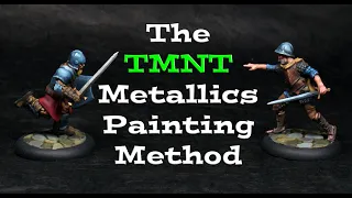 Painting Weapons & Armor with the TMNT Metallic Technique