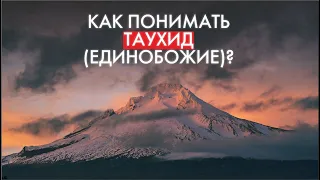 Как понимать Таухид (единобожие)?