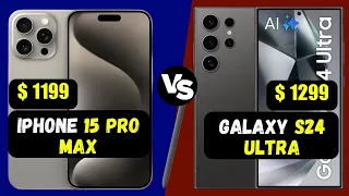 Samsung S24 Ultra vs iPhone 15 Pro Max : This Is Shocking !