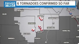 At least 6 tornado touchdowns confirmed near St. Louis on Wednesday