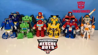 Transformers Rescue Bots Magic! Watch Bumblebee, Optimus Prime, Wedge, Blades and more change forms!