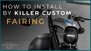 How To Install Killer Custom "Aggressor" Headlight Fairing For Harley-Davidson Breakout FXBR FXBRS