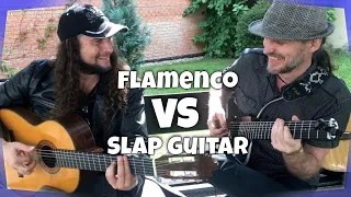 Slap VS Flamenco - Epic Guitar Battle / Peter Luha & El Amir John Haddad