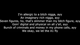 Kendrick Lamar - ELEMENT. (lyrics)