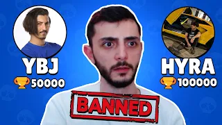 ACİLEN BANLANMASI GEREKEN 10 HESAP 😡 Brawl Stars