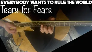 Tears For Fears - Everybody Wants to Rule the World - Kelly Valleau fingerstyle guitar