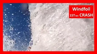 ▷ #2 Windsurf foil crash NeilPryde RS Flight AL