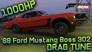 FORZA HORIZON 5 - 1000HP '69 Ford Mustang Boss 302 Drag Tune