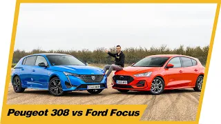 ¿Ford Focus o Peugeot 308? ✅️🤩 ¿Cuál es MEJOR? - Comparativa en español | HolyCars TV