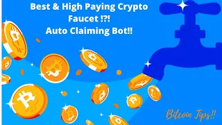 Worlds Best & Highest Paying Bitcoin Auto Faucet 2023!! How to Earn Free Bitcoin!?! #bitcoin #faucet