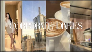 Corporate Diaries | Day in the life, office, big four, yoga, social committee, work, hosting dinner