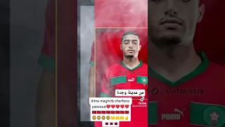 مدن جميع لاعبي المنتخب المغربي