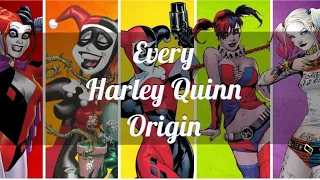 Every Harley Quinn Origin