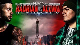 Derrota de Hadrian vs Aczino HD COMPLETA