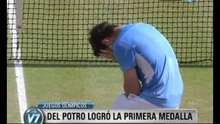 Visión Siete: Londres 2012: Del Potro logró la primera medalla