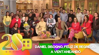 Daniel Bisogno está de regresó en el foro | Programa del 23 de abril 2024 | Ventaneando