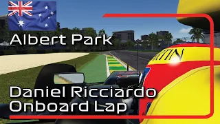 F1 2017 Daniel Ricciardo Onboard | Albert Park Circuit