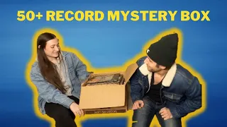 Opening a Massive Vinyl Record Mystery Box!!!