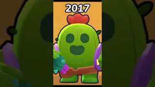 Old brawl stars vs new brawl stars pt.3 #shorts #brawlstars #trending