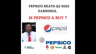 IS PEPSICO A BUY ?