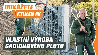 Jak na výrobu vlastního gabionového plotu?