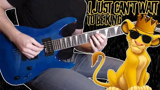 "I Just Can't Wait to Be King" - Instrumental Rock Cover - The Lion King