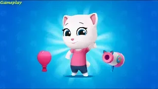 TALKING TOM SPLASH FORCE-  TALKING ANGELA VS THE RACOONS  Gameplay #2